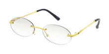 5115 Unisex Metal Small Vintage Inspired Oval Rimless Frame
