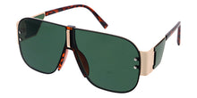 5133 Unisex Large Aviator Metal Frame w/  Side Mirror Window