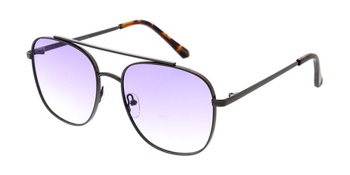 5149COL Unisex Metal Large Aviator w/ Single Color Lens