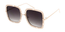 5171 Women's Metal Large Rounded Square Chain Link Frame
