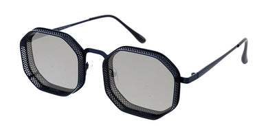 5174 Unisex Metal Medium Vintage Inspired Steampunk Octagonal Frame