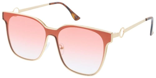 5202 Women's Metal Round Shield Frame