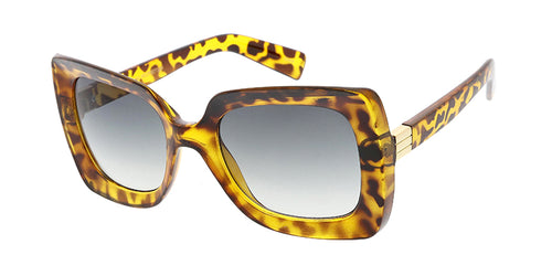6027 Women's Plastic Large Square Frame