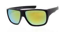 6045ME/RV Men's Plastic Casual Large Thick Frame w/ Color Mirror Lens