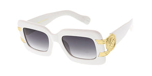 6064VE Vivant Eyewear Plastic Chunky Square Frame