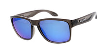 6278KSH/RV KUSH Plastic Crystal Smoke Frame w/ Color Mirror Lens
