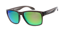 6278KSH/RV KUSH Plastic Crystal Smoke Frame w/ Color Mirror Lens