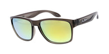 6278KSH/RV KUSH Plastic Crystal Smoke Frame w/ Color Mirror Lens