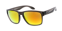6278KSH/RV KUSH Plastic Crystal Smoke Frame w/ Color Mirror Lens