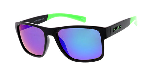 6310KSH/RV KUSH Plastic Color Accent Frame w/ Color Mirror Lens