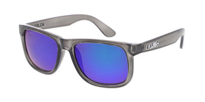 6324KSH/RV KUSH Plastic Crystal Smoke Frame w/ Color Mirror Lens