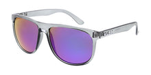 6475KSH/RV KUSH Plastic Crystal Smoke Frame w/ Color Mirror Lens