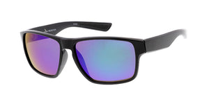 6572ME/RV Men's Plastic Casual Frame w/ Color Mirror Lens