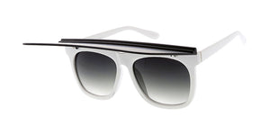 6603 Women's Plastic Medium Designer Inspired Flip Up Visor Frame