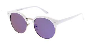 6706RV Women's Combo Round Frame w/ Color Mirror Lens