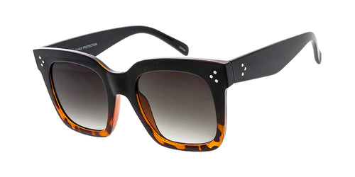 6745 Women's Plastic Large Square Ombre Frame