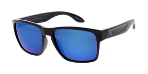 6747ME/RV Men's Plastic Casual Frame w/ Color Mirror Lens