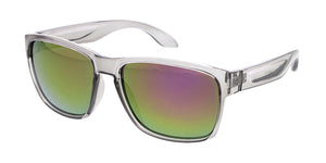 6748ME/RV Men's Plastic Casual Frame w/ Color Mirror Lens