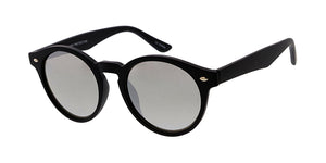 6780RV Unisex Plastic Small Vintage Inspired Hipster Frame w/ Color Mirror Lens