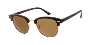 6821 Unisex Combo Standard Clubber Frame w/ Woodgrain Print