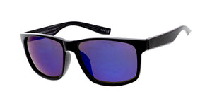 6840ME/RV Men's Plastic Casual Frame w/ Color Mirror Lens