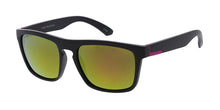 6847ME/RV Men's Plastic Casual Color Accent Frame w/ Color Mirror Lens
