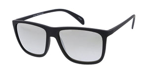 6925ME/RV Men's Plastic Casual Soft Rubberized Finish Frame w/ Color Mirror Lens