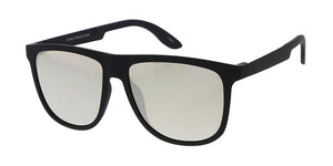 6946ME/RV Men's Plastic Casual Soft Rubberized Finish Frame w/ Color Mirror Lens