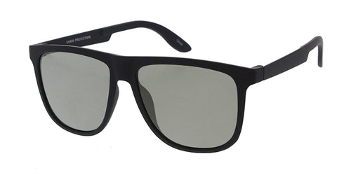 6946ME/RV Men's Plastic Casual Soft Rubberized Finish Frame w/ Color Mirror Lens