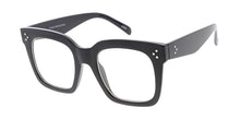 6994CLR Women's Plastic Large Square Frame w/ Clear Lens