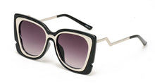 7020 Women's Plastic Funky Large Square Frame