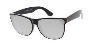 7060RV Unisex Plastic Frame w/ Color Mirror Flat Lens