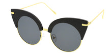 7075 Women's Combo Large Round Cat Eye Frame