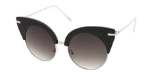 7075 Women's Combo Large Round Cat Eye Frame