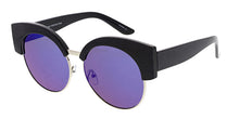 7078RV Women's Combo Large Round Clubber Frame w/ Color Mirror Lens