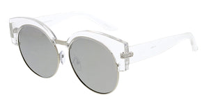 7078RV Women's Combo Large Round Clubber Frame w/ Color Mirror Lens