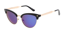 7090RV Women's Combo Cat Eye Clubbers w/ Color Mirror Lens