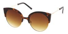 7110 Women's Combo Large Round Cat Eye Frame
