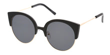 7110 Women's Combo Large Round Cat Eye Frame