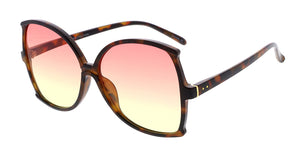 7116COL Women's Plastic Extra Large Frame w/ Two-Tone Lens