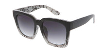 7151 Women's Plastic Oversized Square Thick Frame