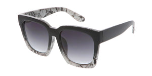 7151 Women's Plastic Oversized Square Thick Frame