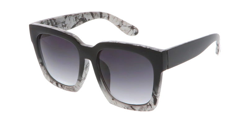 7151 Women's Plastic Oversized Square Thick Frame