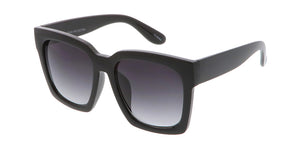 7151 Women's Plastic Oversized Square Thick Frame