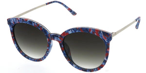 7221 Women's Combo Large Rounded Multi Color Print Frame