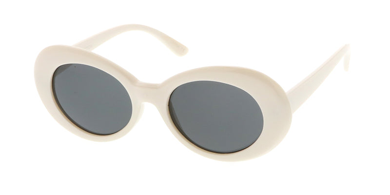 7267 Unisex Plastic Oval Retro Frame Clout Goggles