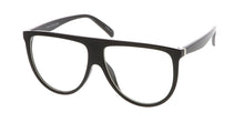 7283CLR Women's Plastic Large Flat Top Designer Frame w/ Clear Lens