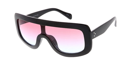 7284COL Women's Plastic Shield w/ Two Tone Lens
