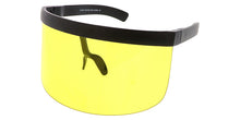 7297 Unisex Oversize Futuristic Visor w/ Color Lens
