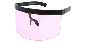 7297 Unisex Oversize Futuristic Visor w/ Color Lens